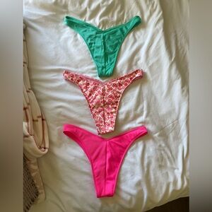 3 Piece Hollister Bikini Bottoms